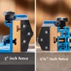 Precision Flip Stop for Woodworking – Adjustable T-Track Accessory for