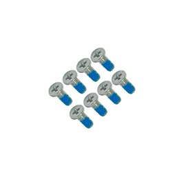 HSSDTECH Set of Screws for Laptop Bottom for HP 14-CF 14-CK 14-CM 14-CR 14-Dk 14-DF 14S-CF 14S-Dk 14S-DF 240 245 G7 G8 Silver (8 PCS)