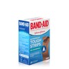 Band-Aid Brand Adhesive Bandages Tough Strips, Waterproof, 20 Count (Pack