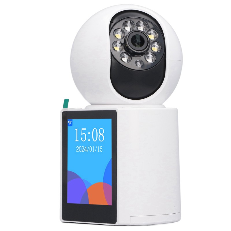 Two Way Video Camera 3MP HD Rotatable Night Vision Indoor