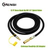 MENSI 12FT Low Pressure 1/4" Quick Connect Disconnect Plug RV