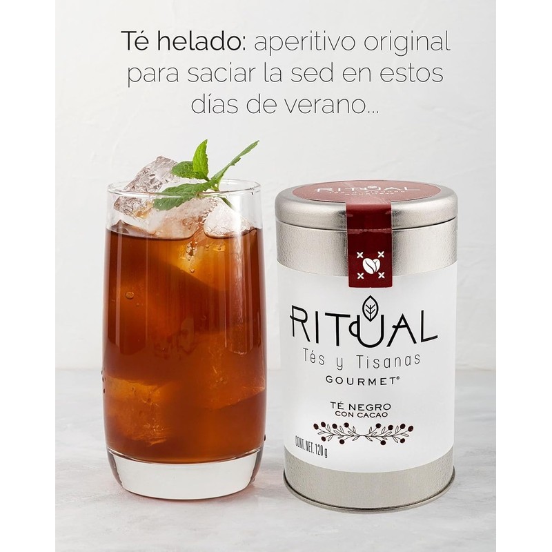 Té negro con cacao Ritual Gourmet 120 g – Infusión