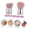 Baluue Facial Contouring Makeup Brush Set 2pcs Mushroom Brush for