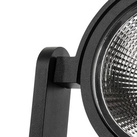 QAZQA - Modern Black Spot - Master 111 I Living Room I Bedroom - Aluminium Oblong - LED Suitable for GU10