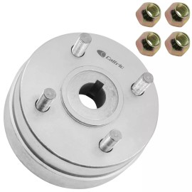 Caltric Wheel Hub & Lug Nuts For Toro 72264 74162 74167 74178 Z Master Zero-Turn Mower