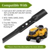 Bularie 942-05056A Mower Blades Compatible with Cub-Cadet ZT1 54" Mower