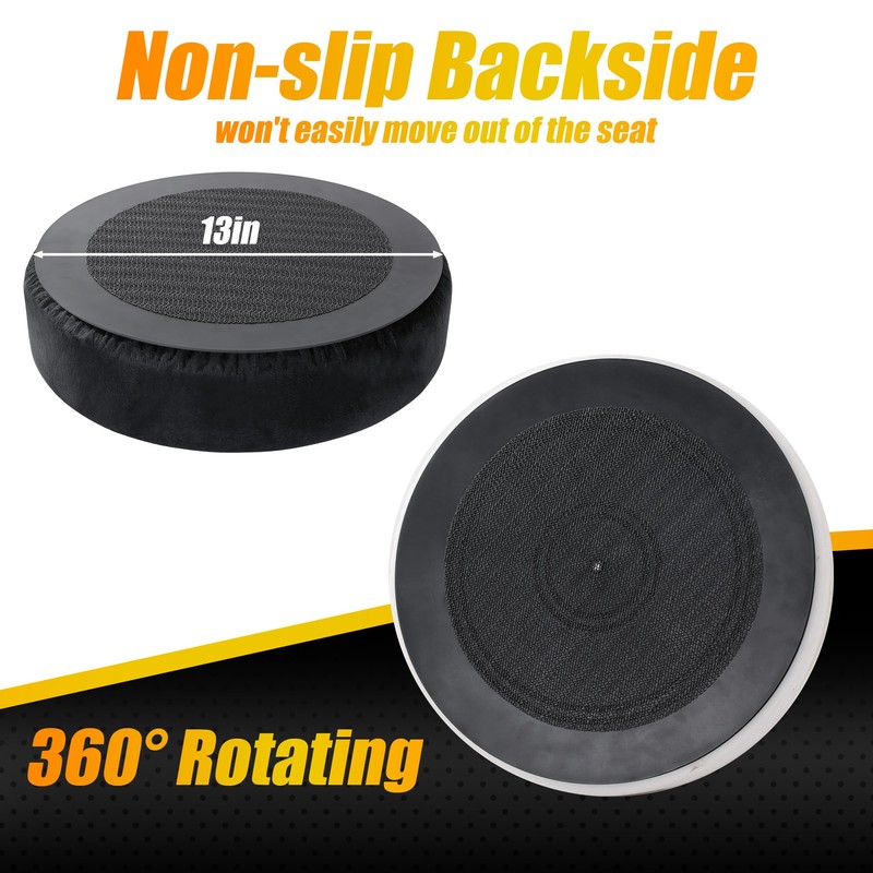 BALAPET 360 Degree Memory Foam Rotating Seat Cushion,Swivel Seat Cushion