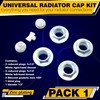DOJA Barcelona Radiator Mounting Set 1/2 Inch Galvanised Kit -