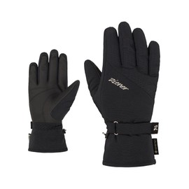 Ziener Women's Klaire Ski Gloves Winter Sports | Gore-Tex Very Warm Black 6.5