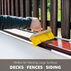Deck Stain Brush, 7-inch Large Paint Brush for Walls, Fences
