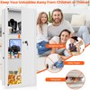 29.53" Tall White Wall Safes Between 16" Studs | 33%