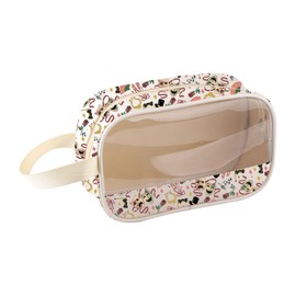 MEIKIUP Theater Gifts Musical Theatre Clear Makeup Cosmetic Bag I Speak Fluent Broadway and Sarcasm Opera Thespian Gift for Fan (Musical Theatre Clear Bag-UK)