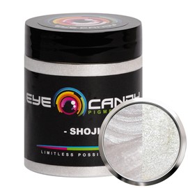 Eye Candy Premium Mica Powder Pigment “Shoji White” (25g) Multipurpose DIY Arts and Crafts Additive | Natural Bath Bombs, Resin, Paint, Epoxy, Soap, Nail Polish, Lip Balm (Shoji, 25G)