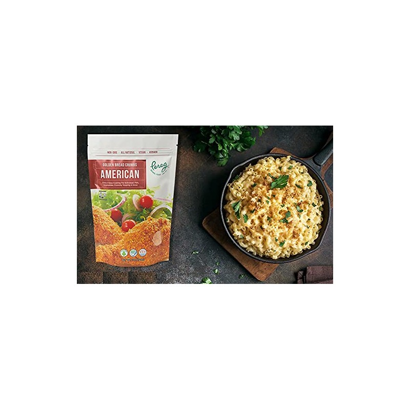 Pereg Golden Crisp Bread Crumbs American (12 Oz) - Cripsy