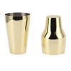 Stainless Steel Drink Shaker French Style 2 Section Martini Mixer