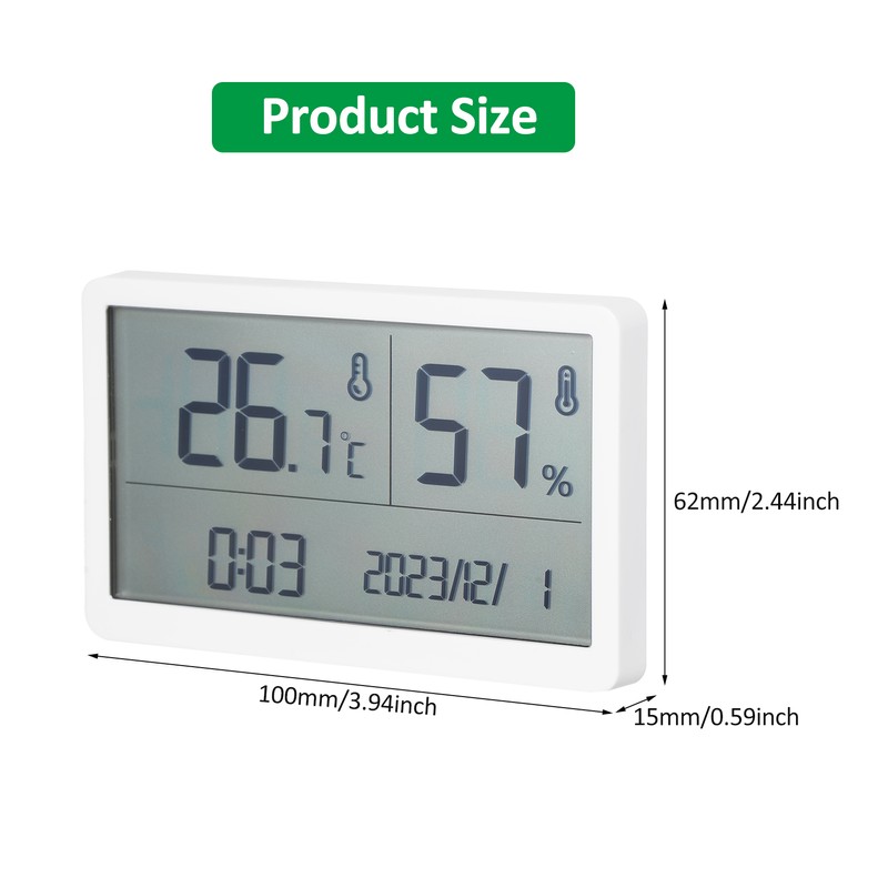 GM1372 Thermometer Indoor Household High-Precision Electronic Digital Temperature and Humidity