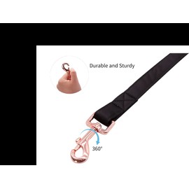 Unique style paws Silk Dog Leash, Durable Dog Leash with Welded D-Ring, Comfortable Handle, for Small and Medium Dogs