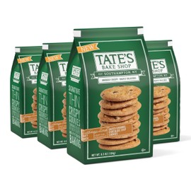 Tate's Bake Shop Salted Caramel Chocolate Chip Cookies, 4 - 6.5 oz Bags