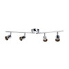Lamp Holder 4 Head Adjustable Flexible Rotation GU10 Light Holder