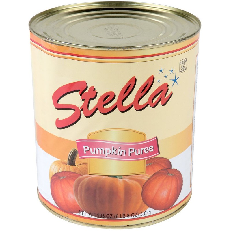 TableTop King #10 Can 100% Pure Canned Pumpkin - 6/Case