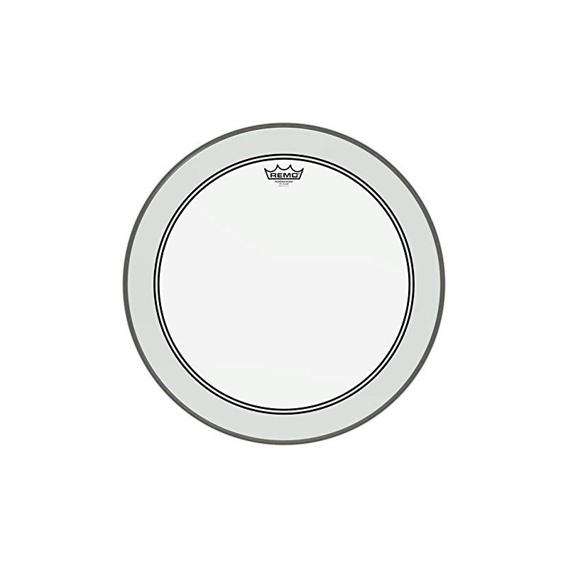 Remo Powerstroke P3 Clear Bass Drumhead, 20"