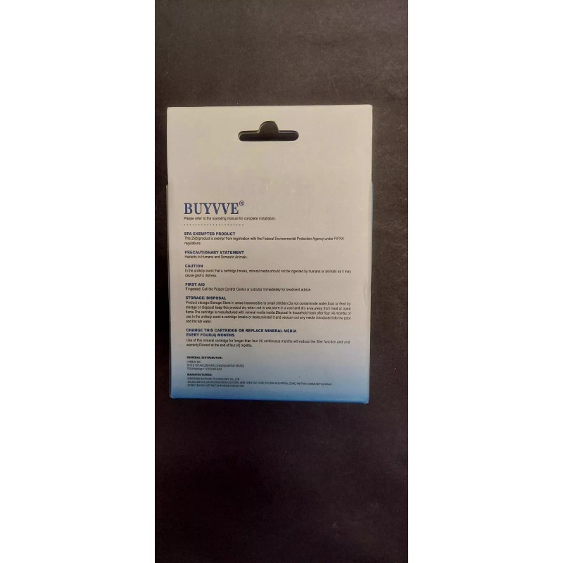 HOTUBJOY 3 Pack BUYVVE Hot Tub Filter Spa Mineral Cartridge