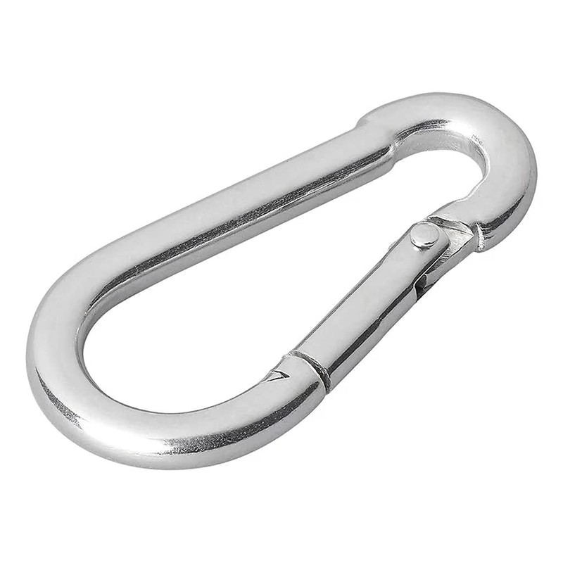 Carabiner Hooks Steel Carabiner with Snap Hooks Pack of 20