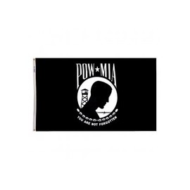 5 ft. x 8 ft. POW-MIA Flag Single Reverse Outdoor Use