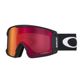 Oakley Line Miner Snow Goggle (Matte Black Frame/Prizm Torch Iridium Lens) with Large Goggle Soft Case