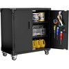 EcoSummer Metal Storage Cabinet, Rolling Tool Cabinet with 2 Adjustable