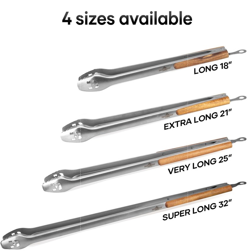 XUDAKAIXIN Fire Pit Tongs 32-inch Super Long for Loading Wood,BBQ