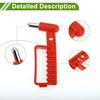 HOPESPANNER Universal Car Safety Hammer Glass Breaker Urgent Escape Tool
