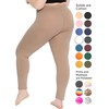 Women's Cotton Plus Size Leggings Mocha 7X