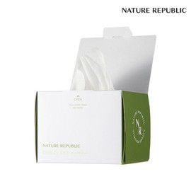 Nature Republic (80매) 뽑아쓰는 무표백 화장솜 (80 sheets) Disposable Unbleached Cotton Pads