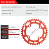 BESNIN 104 BCD Chainring Round 30/32/34/36/38/40/42/44/46/48/50/52 Teeth Bicycle Chainring Narrow
