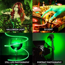 4pcs Green Lighting Gel Filter Transparent Color Correction Coloured Lighting Sheet Flash Light Gels for 800W Red Head Light Strobe Film Spotlight Flash Photography Photo Studio 50x40cm