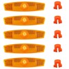 DELUXEFOX Bicycle Wheel Reflector, Set of 5, Bicycle Reflector, Bike