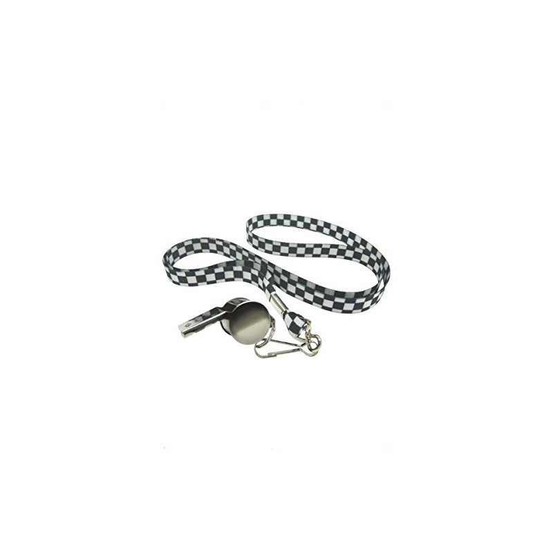 Smiffy's SM34757 - Set of 12 Metal Police Whistles, One