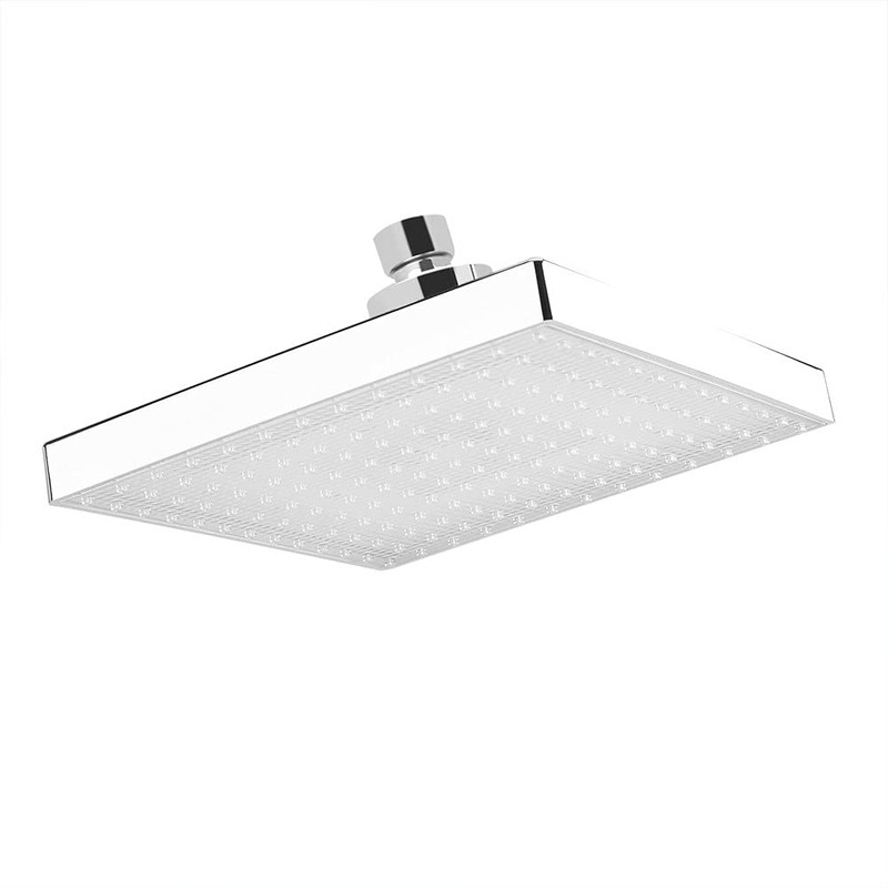8 Inch LED Shower Head, Changing Romantic Colorful Light, Low