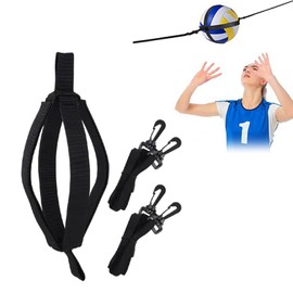 Kiuiom Volleyball Spike Band, Volleyball Training Equipment, Volleyball Accessories Resistance, Volleyball Spiking Pal with Bottom Holder, Adjustable Volleyball Equipment Aid for Improving Serving