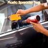 PEASUG Body Filler Spreader, 9 Pack Reusable Plastic Spreader Tool