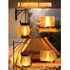 2 Pack Gen2 Solar Lanterns Outdoor Waterproof Halloween Solar Lights
