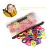 Bp- H 600 Ligas Donas Para El Cabello Chicas Multicolores