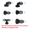 IBC Water Tank Faucet Adapter, IBC Tote Tanks Hose Fitting
