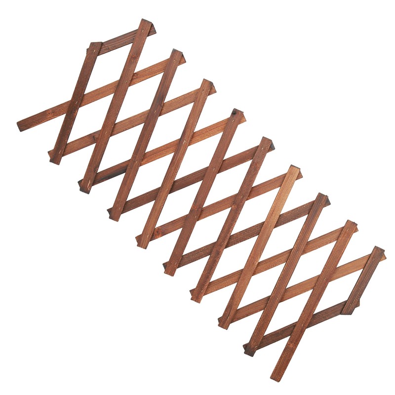 Expandable Plant Climbing Lattices Extensible Pine Fence Plant Support for