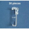 HomeFashion 30 pieces 2 1/2 Inch Valance Clips Faux &