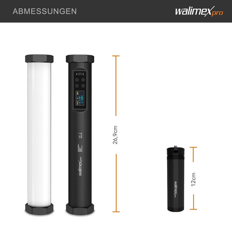 Walimex pro Light Stick Small M10 Video Light with Bi-Colour