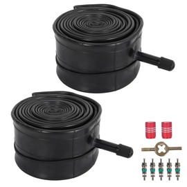 26'' Bike Tubes 26 x 2.125/2.2/2.25/2.3/2.35/2.4 Bicycle Inner Tube with 32mm Schrader Valve Replacement for 2.125/2.4 Most Road and Mountain Bike Bicycle Tire Tubes