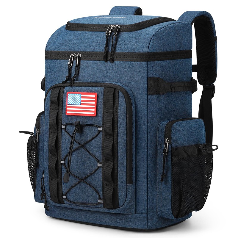 Maelstrom Backpack Cooler,Soft Lightweight Leakproof Cooler Backpack,35 Can Insulated Cooler