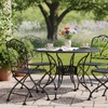 Mifoci 24 Pcs 1" Specialty Wrought Iron Chair Cup Glide